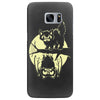 cat and bat halloween Samsung Galaxy S7 Edge
