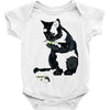 radioactive cat Baby Onesie