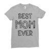 best mom ever Ladies Fitted T-Shirt