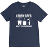 i brew beer what's your superpower V-Neck Tee
