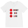 money bad love V-Neck Tee