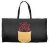 Heart Pocket Weekender Totes