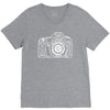 photographer camera V-Neck Tee