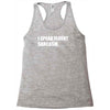 sarcasmo Racerback Tank
