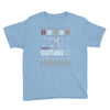 santa sagittarius christmas ugly t shirts Youth Tee
