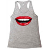 lips red Racerback Tank