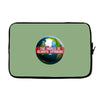 the world is always spinnin Laptop sleeve