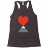 i lava you Racerback Tank