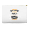 Super Cool Granddaughter Of A Freaking Awesome Grandpa Accessory Pouches