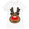 rudolph Ladies Fitted T-Shirt