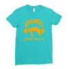 sloths gym   train hard tomorrow Ladies Fitted T-Shirt