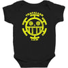 one piece trafalgar law Baby Bodysuit