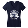 your authority is not recognized in fort kickass Women's V-Neck T-Shirt
