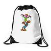 puppet pals Drawstring Bags