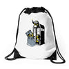 minion mischief Drawstring Bags
