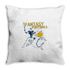 fantasy football Throw Pillow