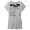 September Girl Facts Virgo Women's V-Neck T-Shirt