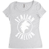 italian stallion 2 Women's Triblend Scoop T-shirt