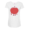 apel (2) Maternity Scoop Neck T-shirt