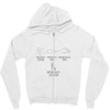 rock paper sissors blowjob Zipper Hoodie