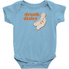 drunk dialer Baby Bodysuit