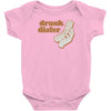 drunk dialer Baby Bodysuit