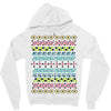 hawaiian pattern Zipper Hoodie