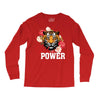 Girl Power White Write Long Sleeve Shirts