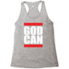 god can Racerback Tank