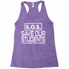 S.O.S. Save Our Students Racerback Tank