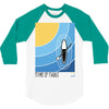 stand up paddle 3/4 Sleeve Shirt