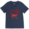 niece i wear a red heart ribbon V-Neck Tee
