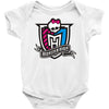 monster high color shield Baby Onesie