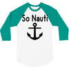 so nauti 3/4 Sleeve Shirt