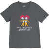 i teach a thing or two at gator run elementary V-Neck Tee