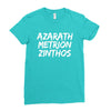Azarath Metrion Zinthos Ladies Fitted T-Shirt
