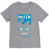 blur milk coffee and tv rock music band V-Neck Tee