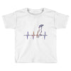 my heart beats for parrots Toddler T-shirt