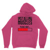 new installing muscle Unisex Hoodie