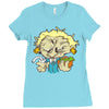 papy burger Ladies Fitted T-Shirt