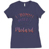 l homme parfait est motard Ladies Fitted T-Shirt