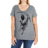 grim reaper Ladies Curvy T-Shirt