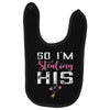 I Stole His Heart Baby Bibs
