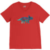 Prince Dinosaur V-Neck Tee