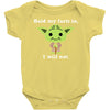yoda quote Baby Onesie