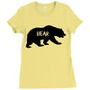 Bear Ladies Fitted T-Shirt