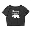 Daddy Bear - Baby Bear Custom Name Crop Top