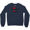yes is the answer Crewneck Sweatshirt