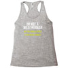 i am not a weatherman but you should expect a few inches funny Racerback Tank