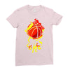 life is basketball Ladies Fitted T-Shirt